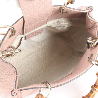 Leather - Gucci Handbag - Shoulder Bag Bamboo