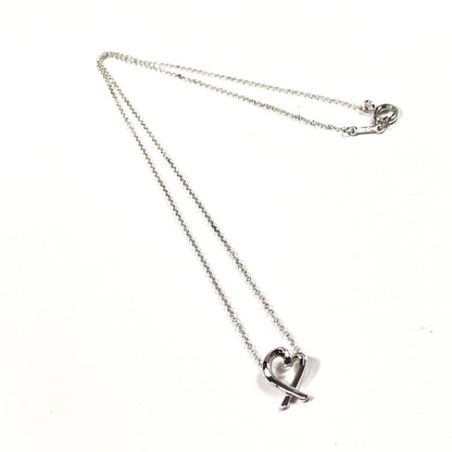 Tiffany&Co. Tiffany Loving Heart Paloma Picasso Necklace Silver 925