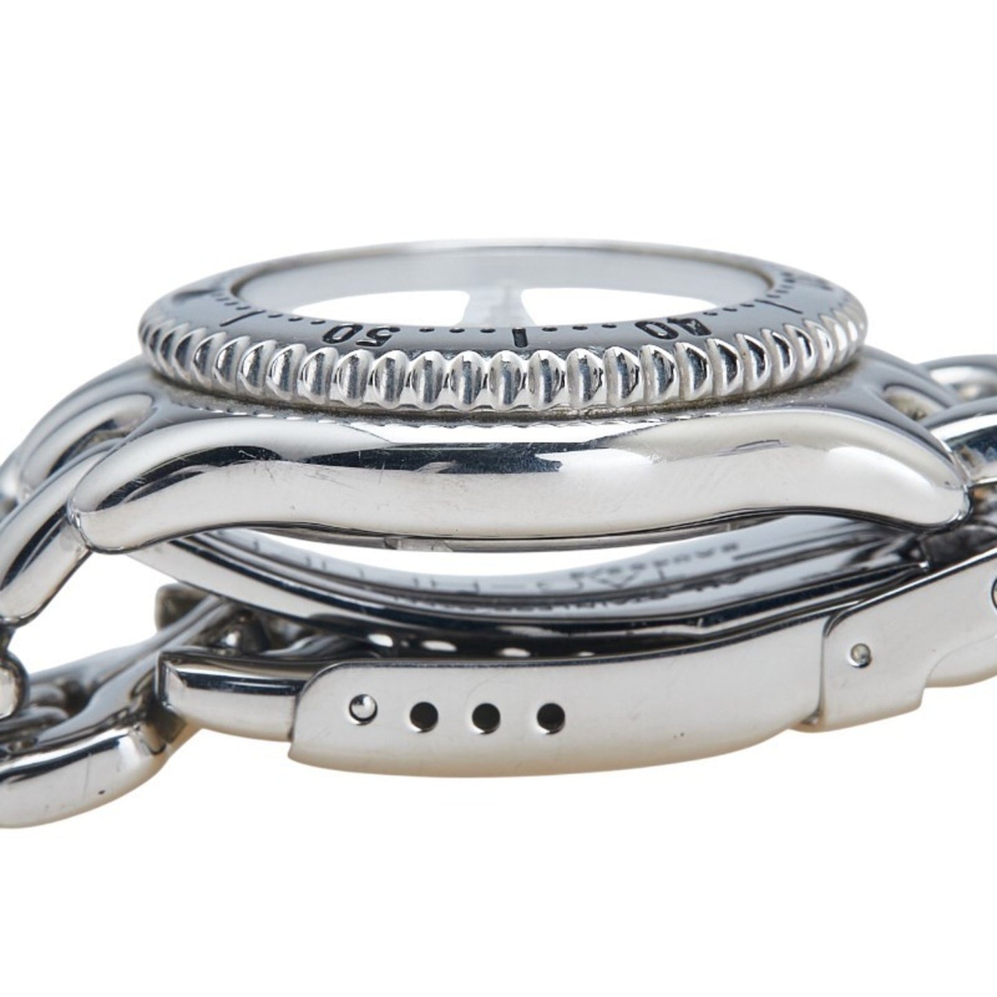 Tag Heuer Cell Watch Wg1310-2 Quartz White Dial Stainless Steel