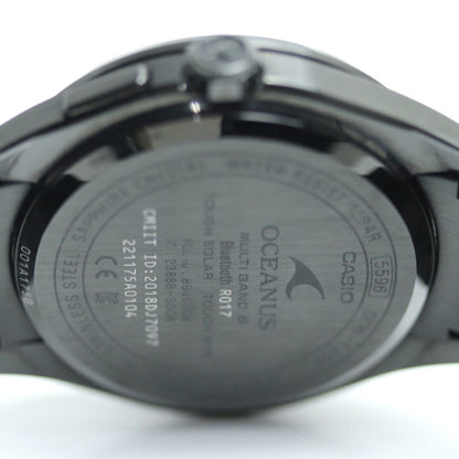 Casio Casio Oceanus Radio-Controlled Wristwatch Solar Ocw-T200Sb-1Ajf
