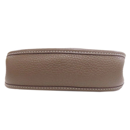 Hermes Herms Evelyn Amazon Etoupe Shoulder Bag With Gold Hardware