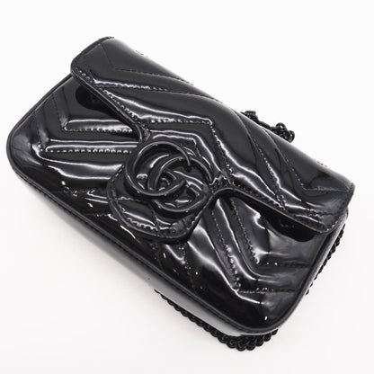 Gucci Patent Leather Shoulder Bag