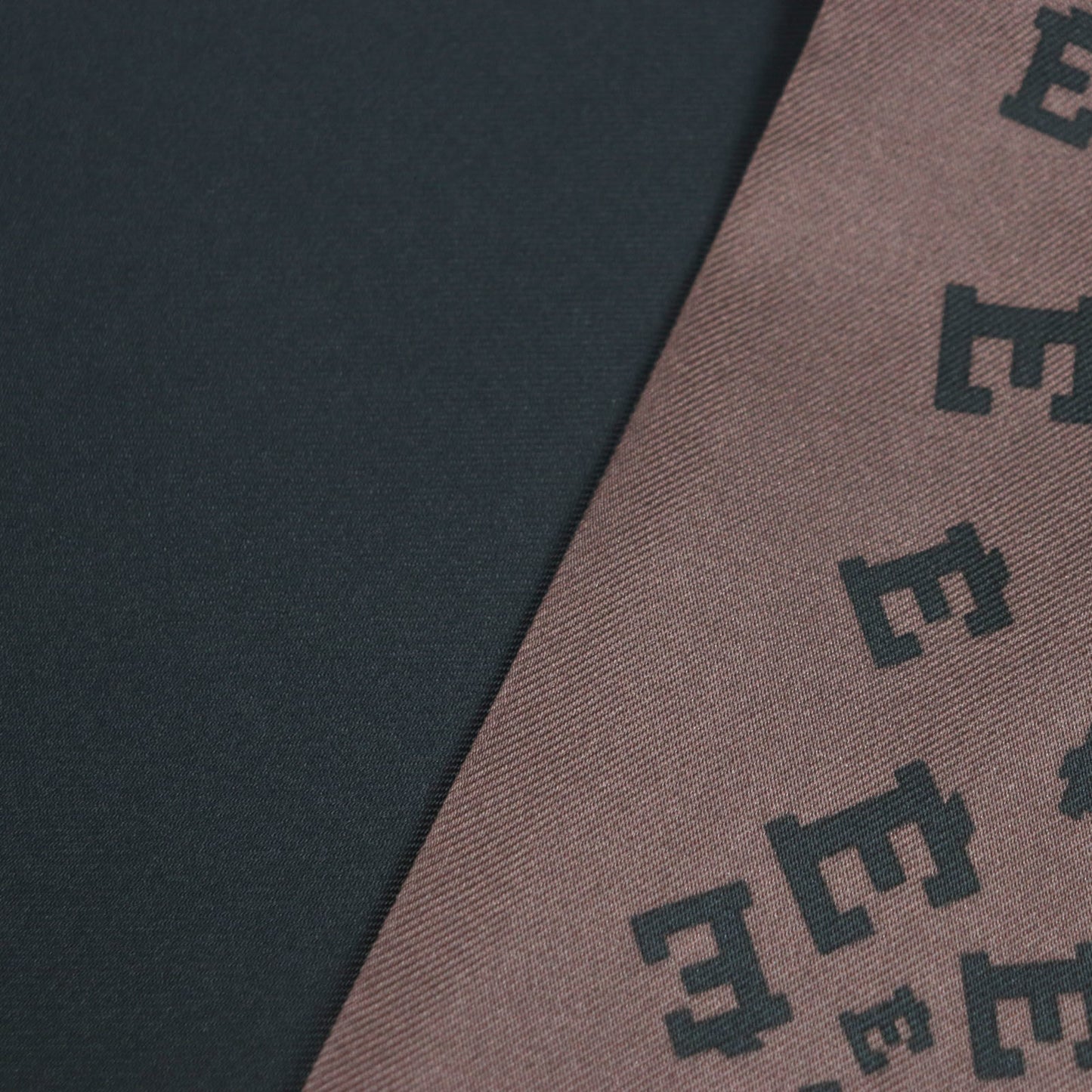 Hermes 100% Silk Reversible Scarf With Logo Print