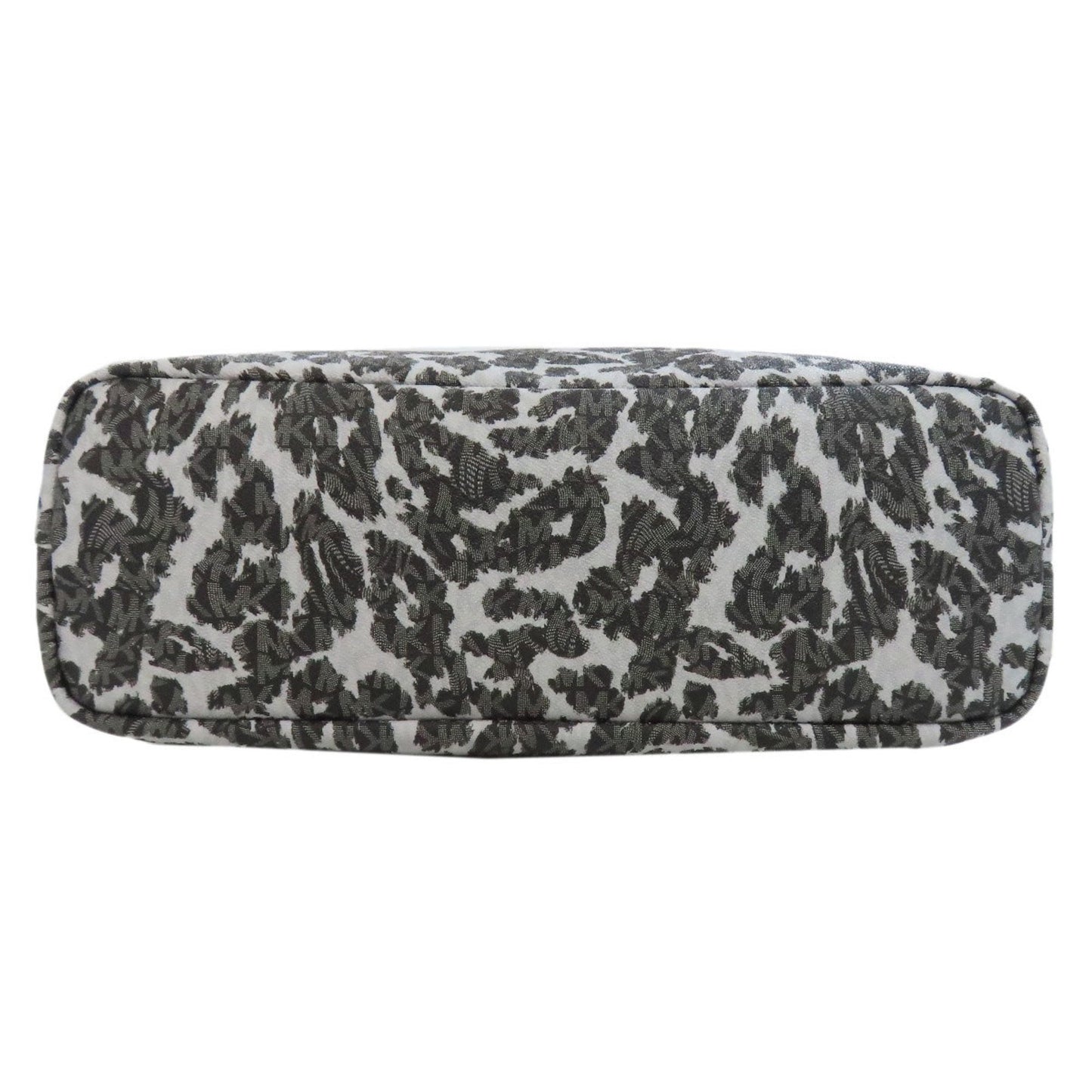 Michael Kors Mk Signature Leopard Print Leather Tote Bag