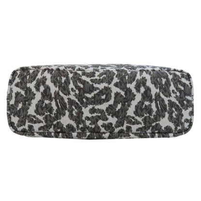 Michael Kors Mk Signature Leopard Print Leather Tote Bag