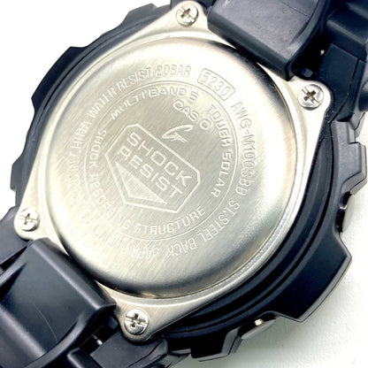 G-Shock Casio Awg-M100Sbb-1A Radio-Controlled Solar Watch With Tough Solar