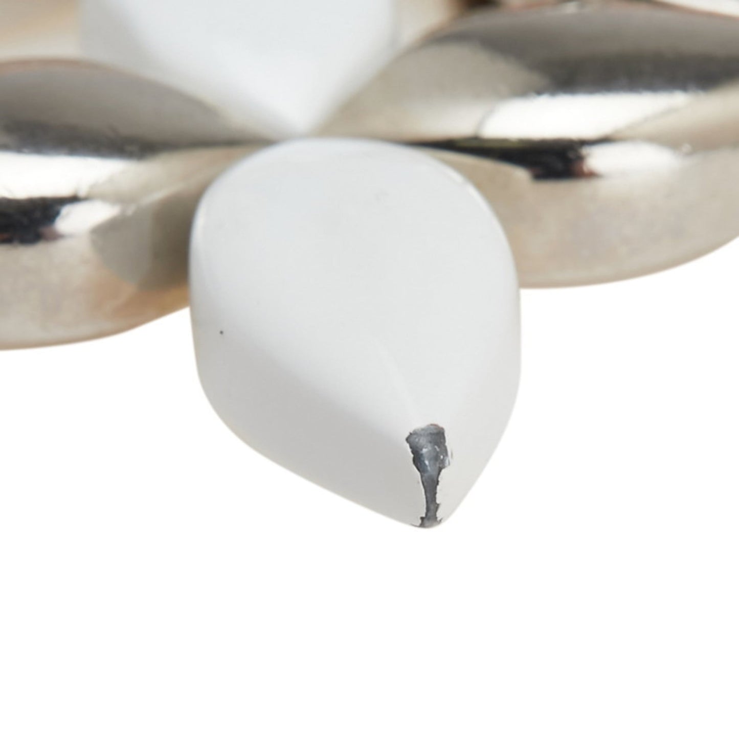 Louis Vuitton Twist Key Ring Bag Charm M68010 Silver