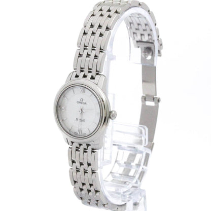 Omega De Ville Prestige Mop Quartz Watch 424.10.24.60.05.001 Polished