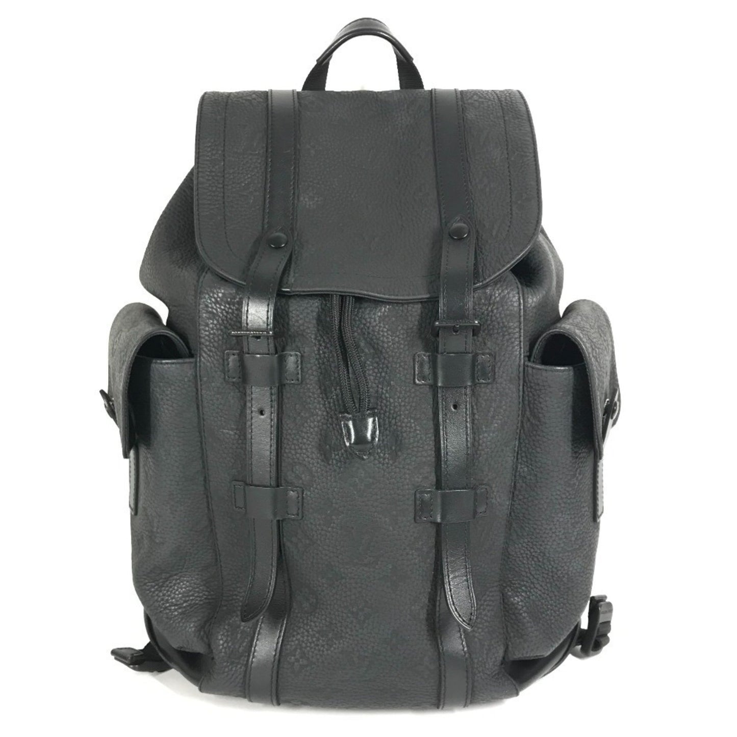 Louis Vuitton M55699 Taurillon Monogram Christopher Mm Backpack In Leather