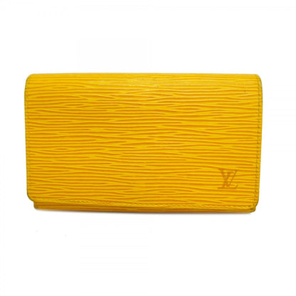 Louis Vuitton Epi Wallet Porte Monnaie-Vieux Tresor M63509 Jaune