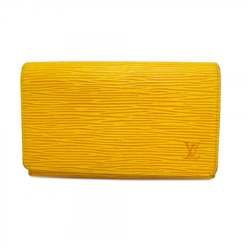 Louis Vuitton Epi Wallet Porte Monnaie-Vieux Tresor M63509 Jaune
