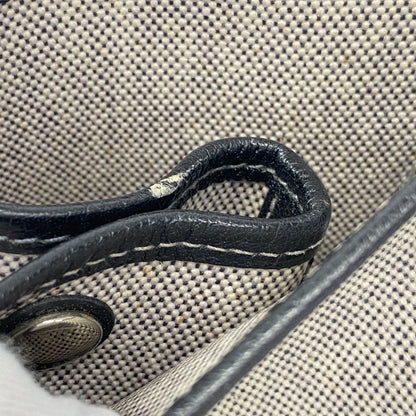 Hermes Herms Garden Mm Toile H Black Tote Bag