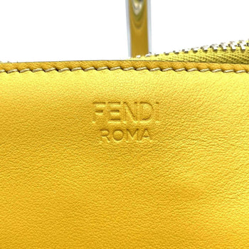 Fendi 7No078 Clutch Bag Think Yellow