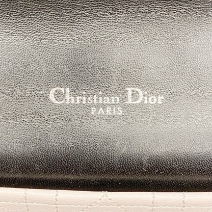 Christian Dior Cannage Miss Shoulder Bag In Black Leather