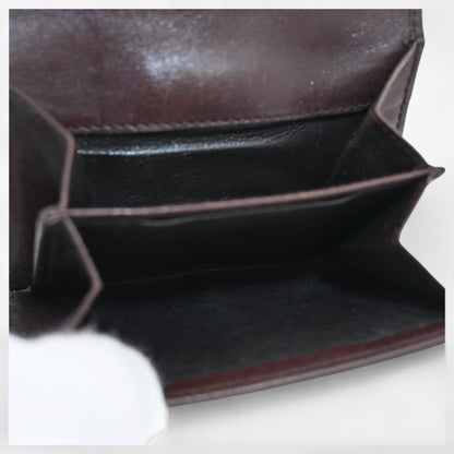 Gucci Gg Canvas Sherry Line Bifold Wallet