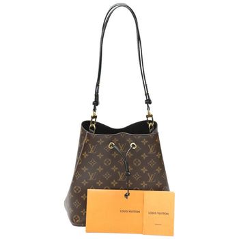 Louis Vuitton Louis Vuitton Shoulder Bag Monogram Neonoe Canvas M44020 Noir Lv
