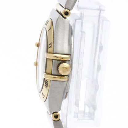 Omega Constellation Mop 18K Gold Steel Quartz Watch 1262.70 Polished