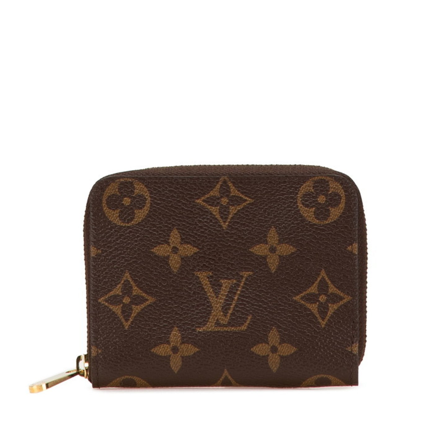 Louis Vuitton Monogram Zippy Coin Purse M60067 Brown Leather