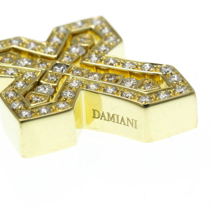 Damiani Belle Epoque Crown Necklace Xxs Yellow Gold (18K) Diamond Men