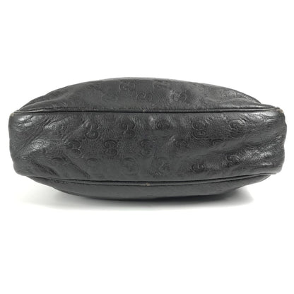 Gucci 201448 Guccissima Gg Pochette Shoulder Bag In Shimmering Leather