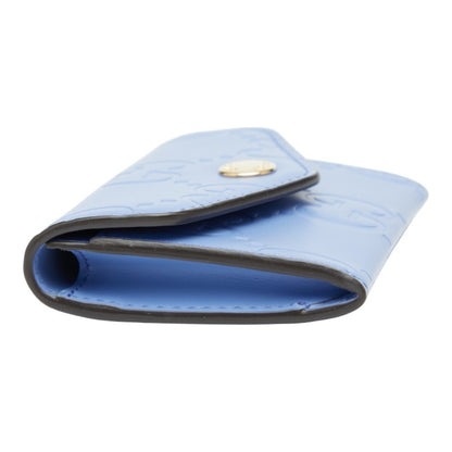 Gucci Gg Icon Business Card Case 772792 Purple Leather