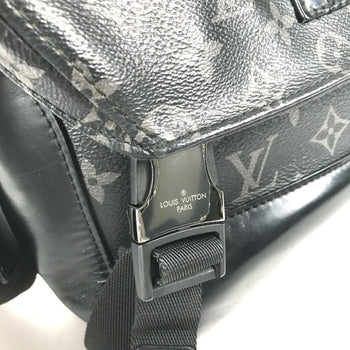 Louis Vuitton M40511 Monogram Eclipse Messenger Voyage Pm Crossbody Flap Shoulder Bag In Canvas