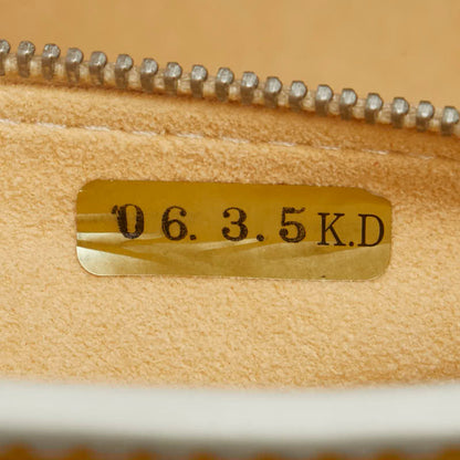 Chanel Perforated Coco Mark No. 5 Handbag Tote Bag Yellow Patent Leather