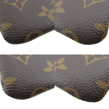 Like New Louis Vuitton Monogram M62650 Pochette Cle Brown Coin Case 0623Louis Vuitton