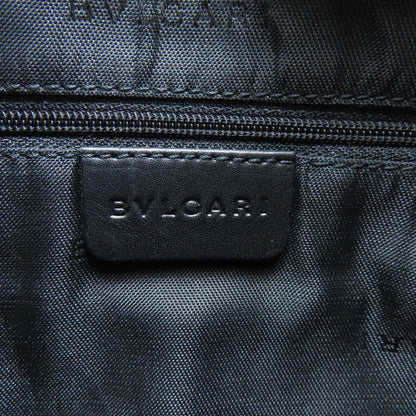 Bvlgari One-Shoulder Logomania Shoulder Bag In Canvas