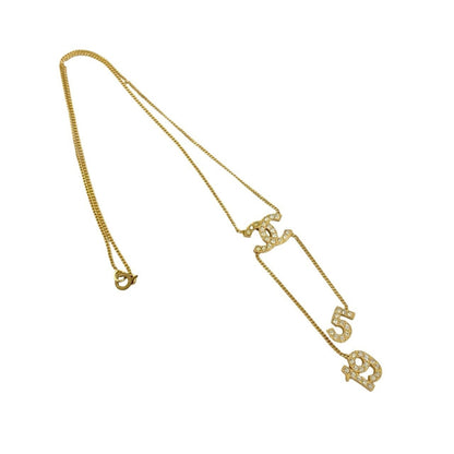 01C Chanel Coco Mark No.19 No.5 Necklace