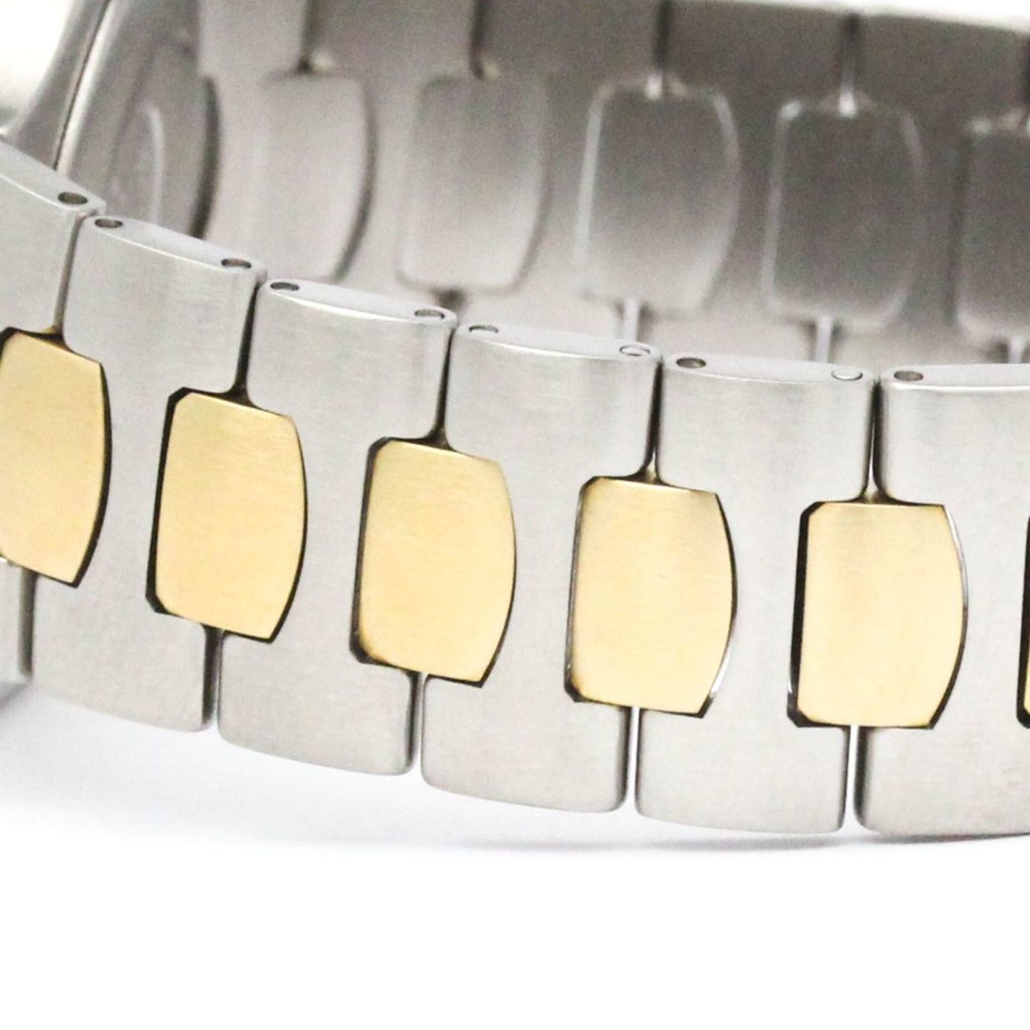 Omega Seamaster Polaris 18K Gold Steel Watch 396.1022 Polished