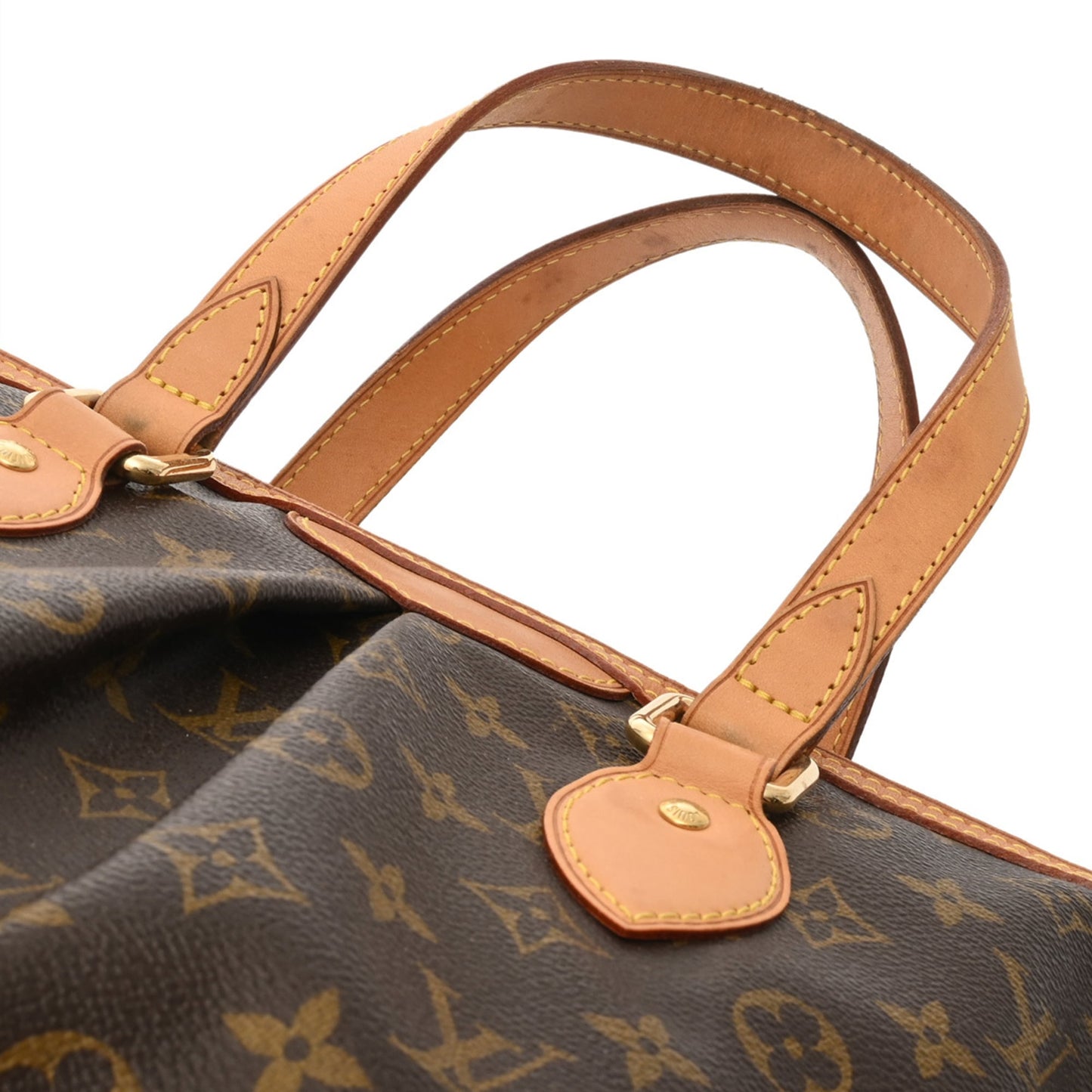 Louis Vuitton Monogram Palermo Pm 2-Way Brown M40145 Women'S Canvas Handbag