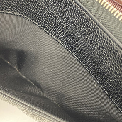 Chanel Matelasse Caviar Leather Long Wallet