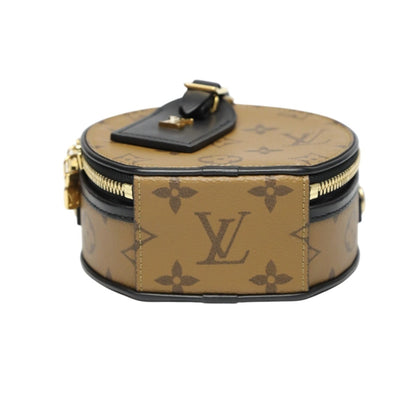Louis Vuitton Monogram Reverse Mini Boite Chapeau Shoulder Bag M68276 Brown