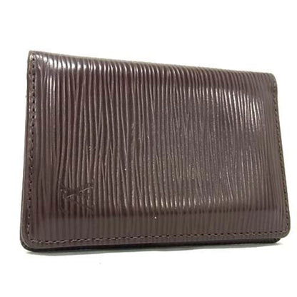 Louis Vuitton Louis Vuitton Business Card Holder/Card Case Organizer De Poche M6358D Mocha (Brown)