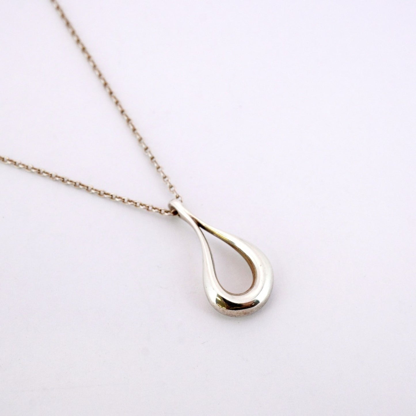 Tiffany Teardrop Necklace In Silver 925