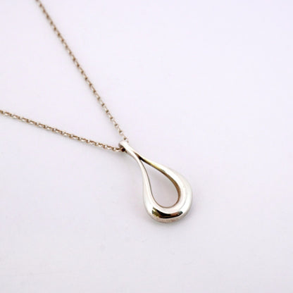 Tiffany Teardrop Necklace In Silver 925