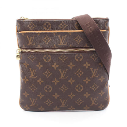 Louis Vuitton Valmy Pochette Shoulder Bag In Coated Canvas And Leather With Monogram Design