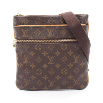 Louis Vuitton Valmy Pochette Shoulder Bag In Coated Canvas And Leather With Monogram Design