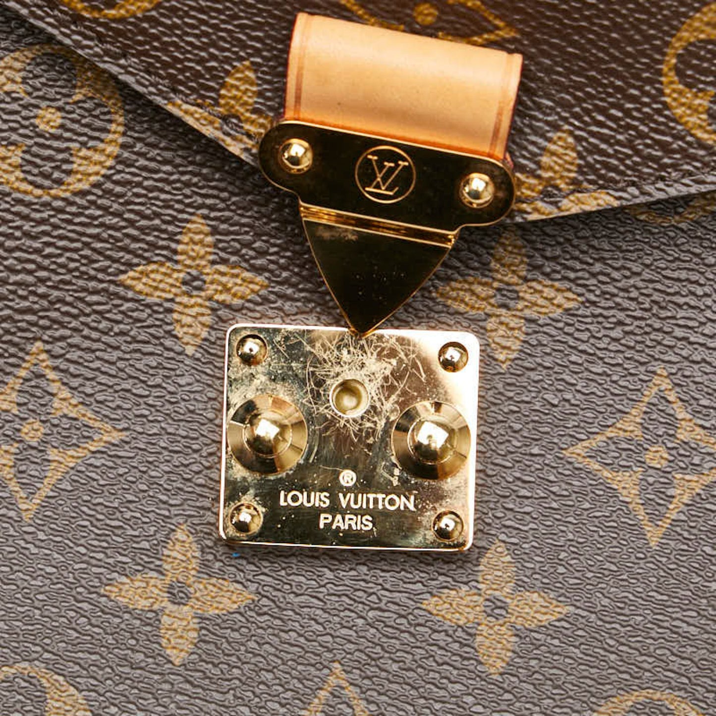 Louis Vuitton Monogram Pochette Metis Mm Handbag/Shoulder Bag 2Way M44875 Brown Leather