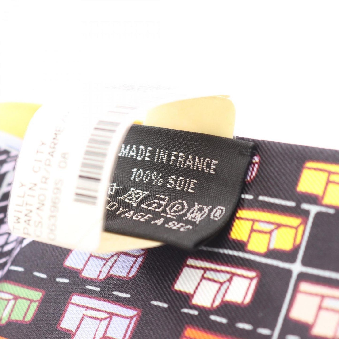 Hermes Herms Pantin City Twilly Silk Scarf