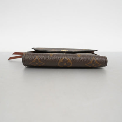 Louis Vuitton Monogram Victorine Tri-Fold Wallet M62472 Brown