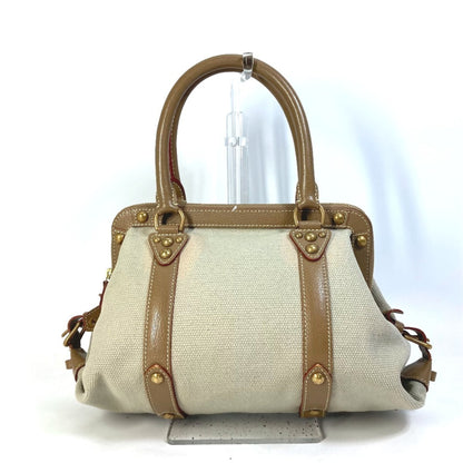 Louis Vuitton M48827 Antigua Sac De Nuit Pm Toal Trianon Shoulder Bag Handbag Canvas Leather