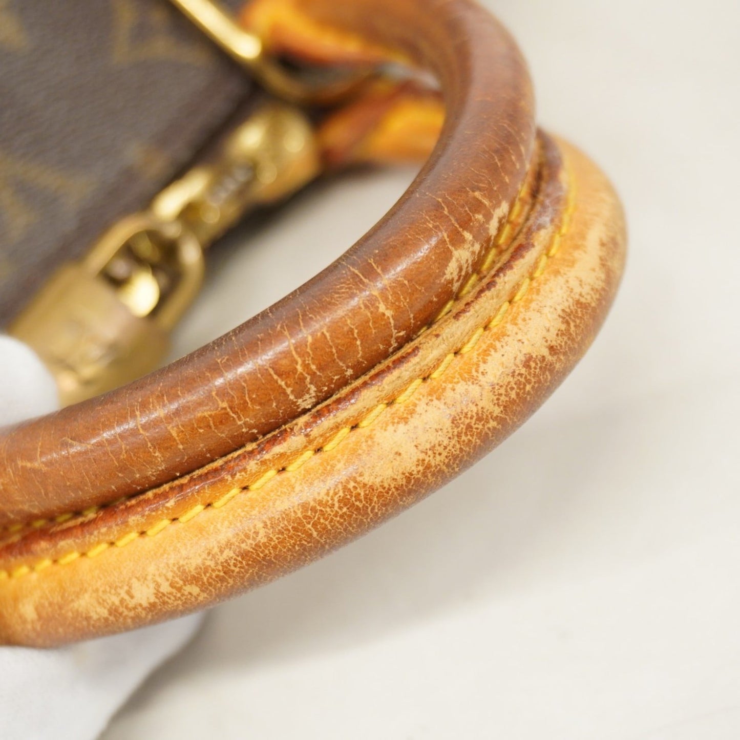 Louis Vuitton Monogram Alma Handbag M51130 Brown