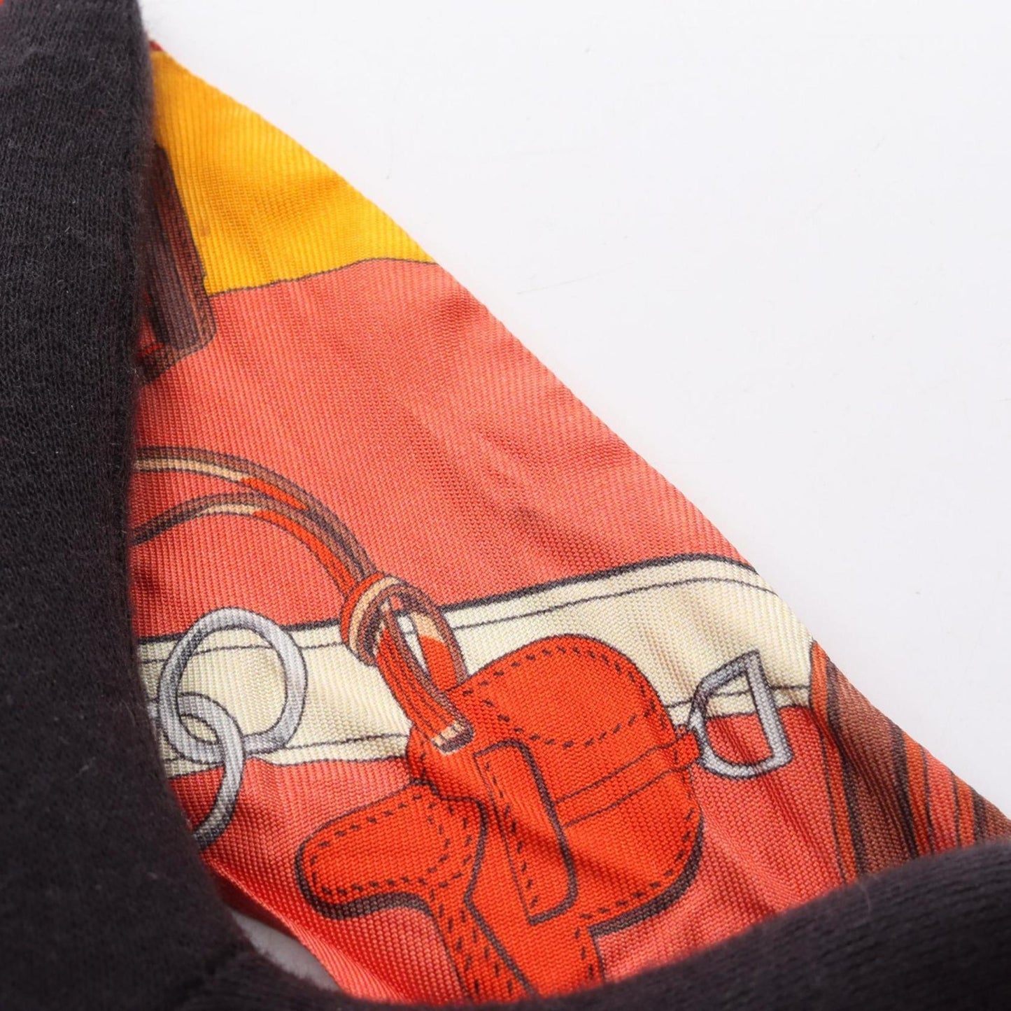 Hermes Herms Twilly Brides Et Gris Silk Scarf For Women