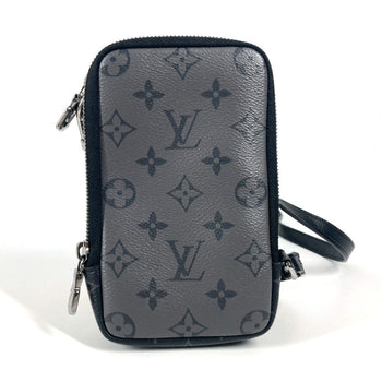 Louis Vuitton M69534 Monogram Eclipse Double Phone Pouch