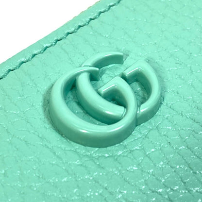 Gucci 701070 Gg Marmont Leather Card Case/Coin Case For Women