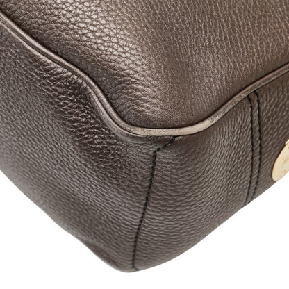 Celine Boogie Bag Handbag Brown Leather