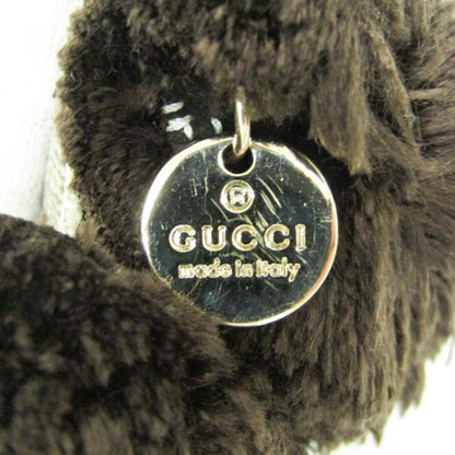Gucci Gg Supreme Guccioli Poodle Lulu Keyring (Beige