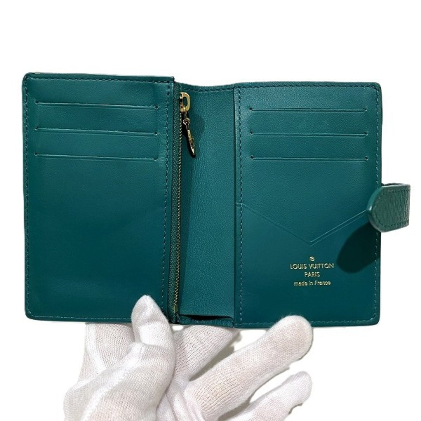 Louis Vuitton Vertical Wallet Compact M82438 Bifold